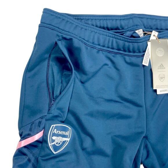 Adidas Arsenal Training Pant Sz L Athleisure Football Soccer Comfort Trouser New - Picture 8 of 13